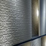 Plester Dinding Motif Garis